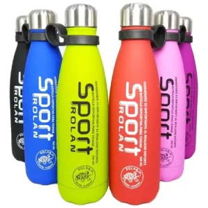 Botella Térmica Frío Calor Deportiva Acero 500ml Tapa Rosca