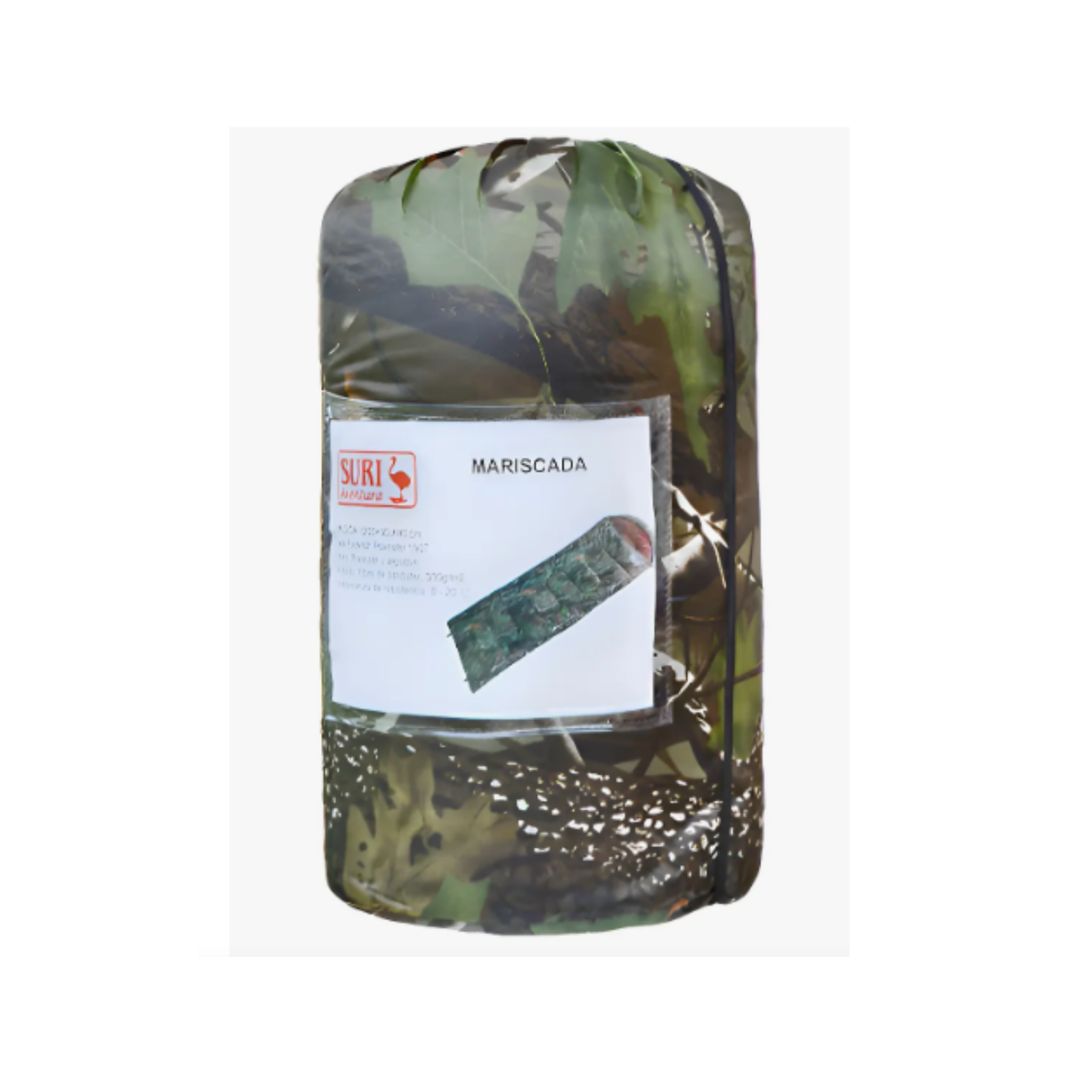 Capacidad: 1 persona. Cuenta con bolsa compresora.