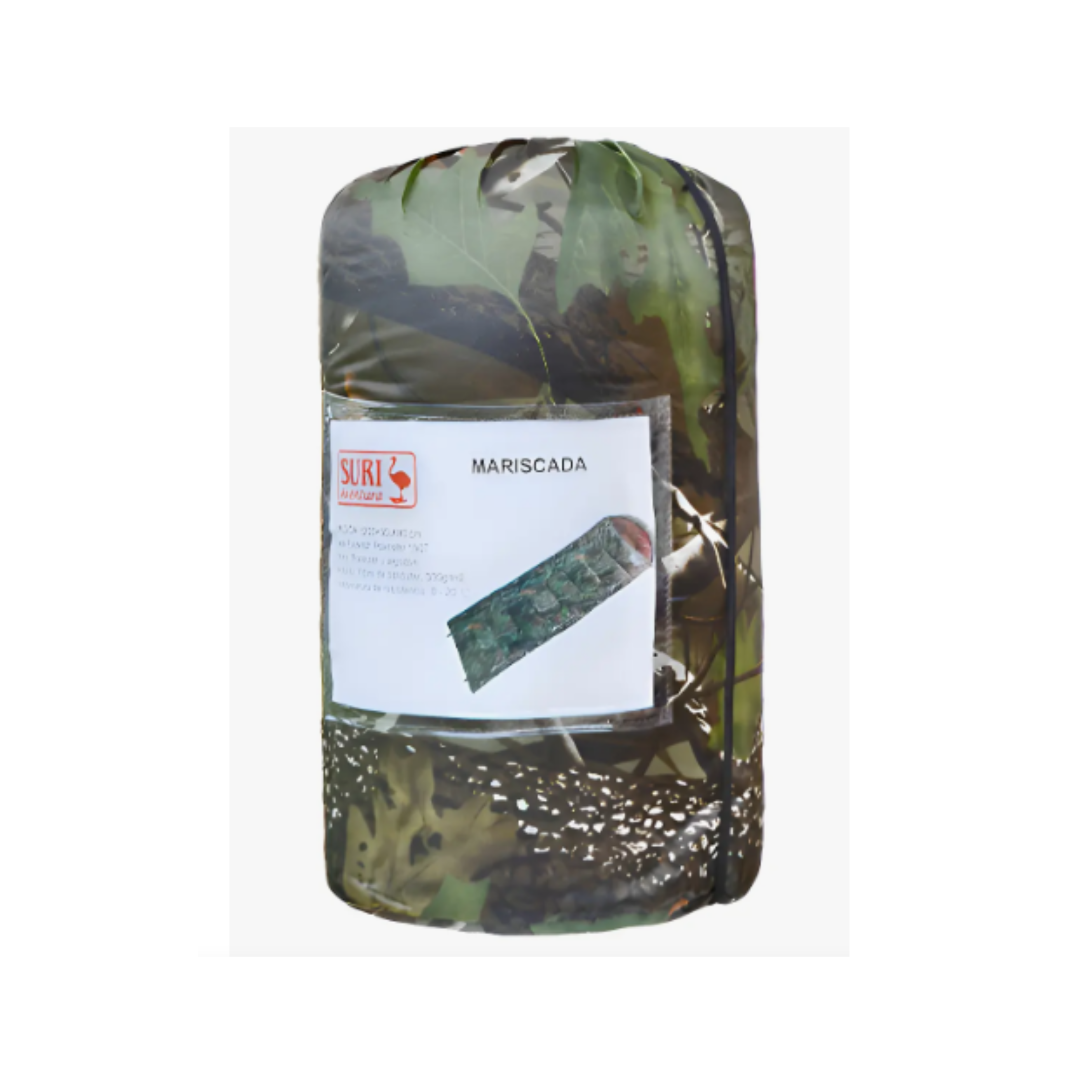 Capacidad: 1 persona. Cuenta con bolsa compresora.