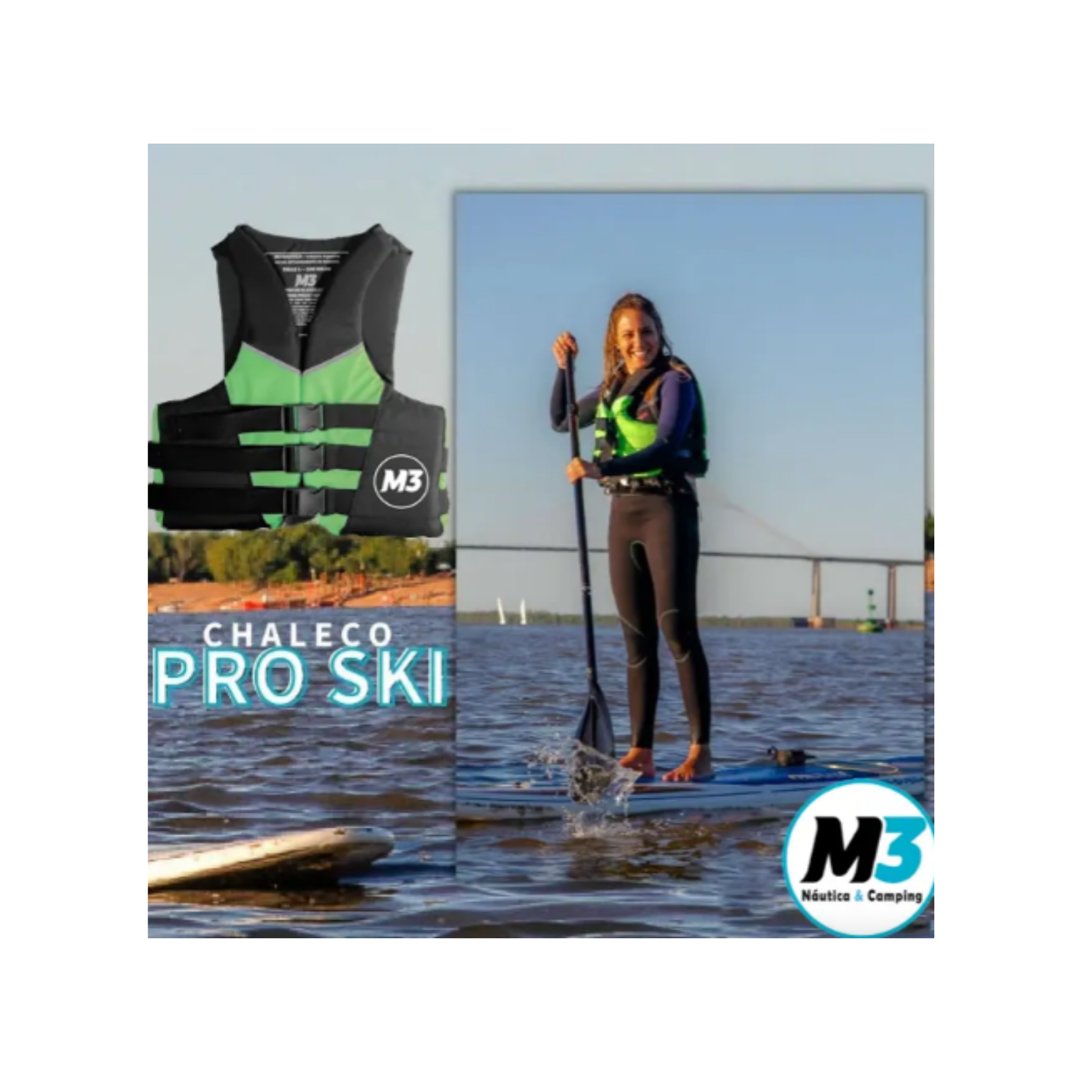 Chaleco Salvavidas M3 ® (pro Ski Daft) - Imagen 4