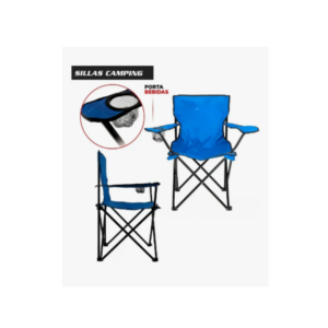 Materiales de la estructura Caño Material del asiento Tela Oxford Altura 80 cm