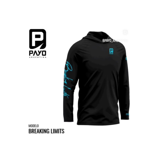 Remera Payo Secado Rápido + Capucha! Filtro Uv - Imagen 5
