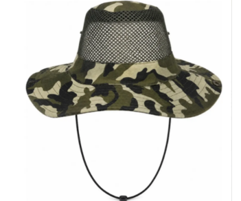 SOMBRERO AUSTRALIANO CAMUFLADO RESPIRABLE - Imagen 3