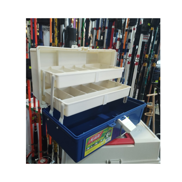 Caja De Pesca Mauri 350 L 2 Bandejas - Imagen 2