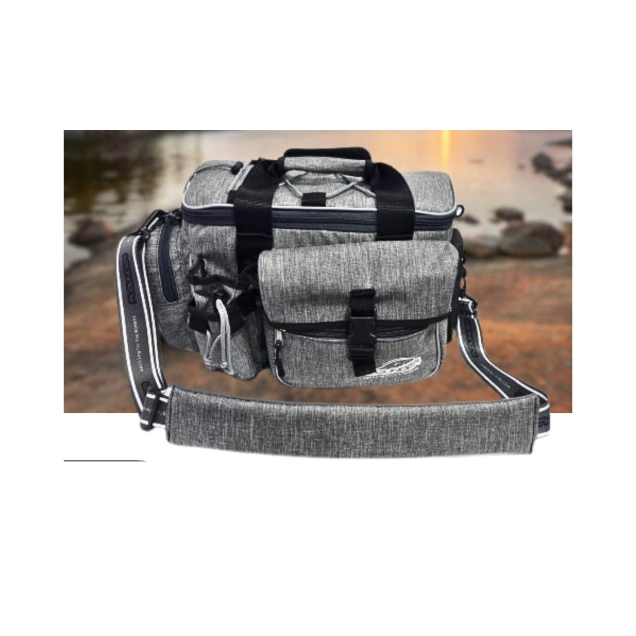 BOLSO PESCA SURI SEÑUELO ROJO X-FISH FLOUNDER