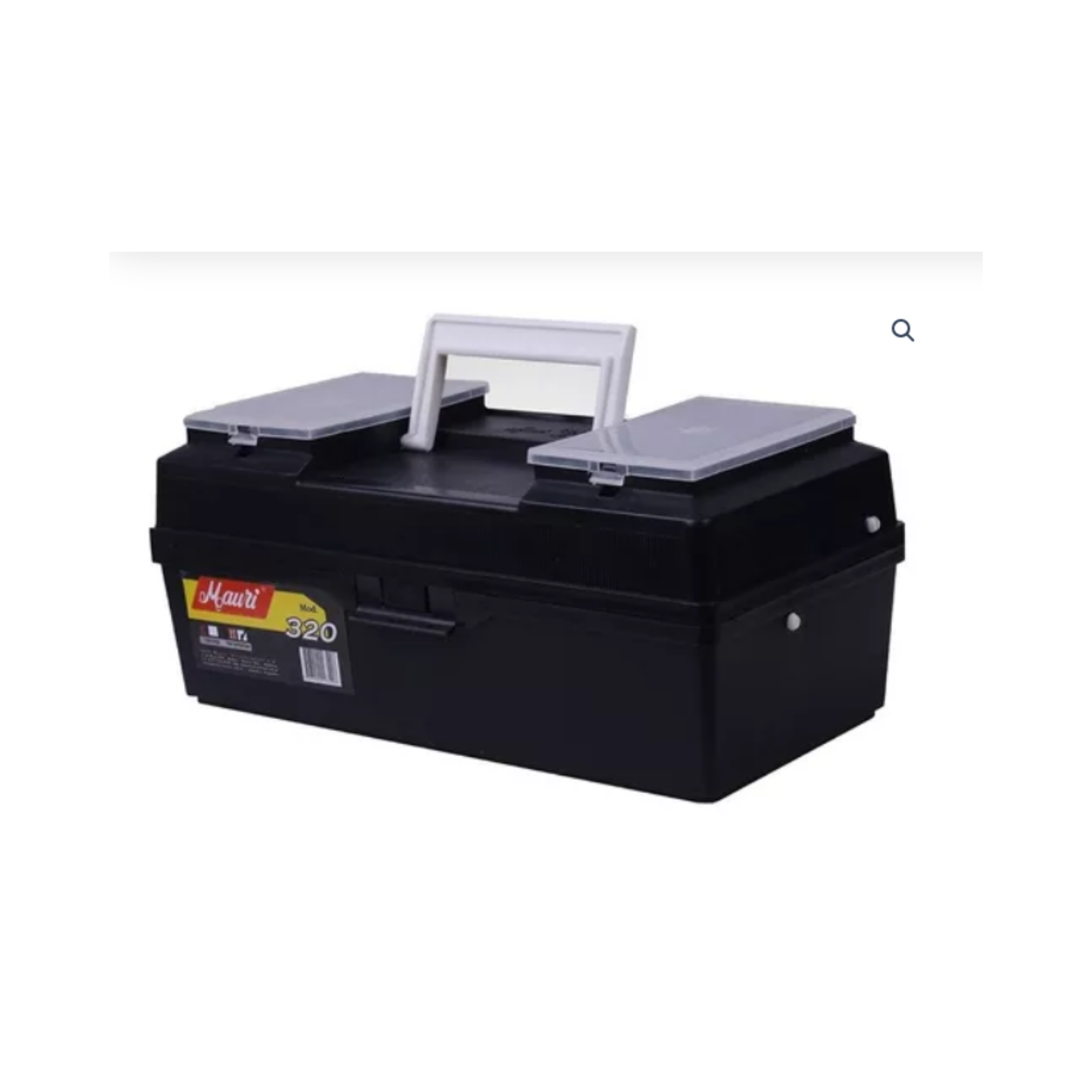 Esta caja de herramientas cuenta con una bandeja rebatible incorporada, que permite organizar de manera eficiente tus utensilios y accesorios.