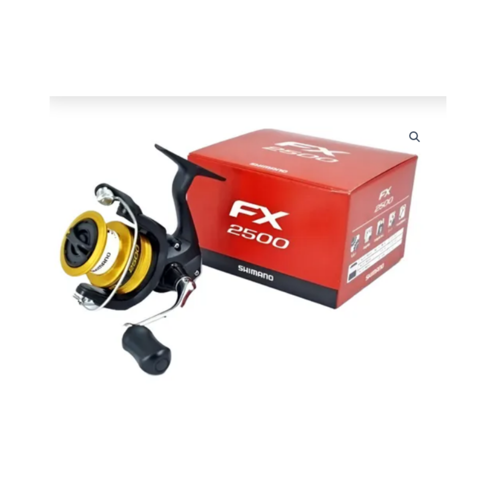 Reel Shimano Fx2500 carretel de aluminio