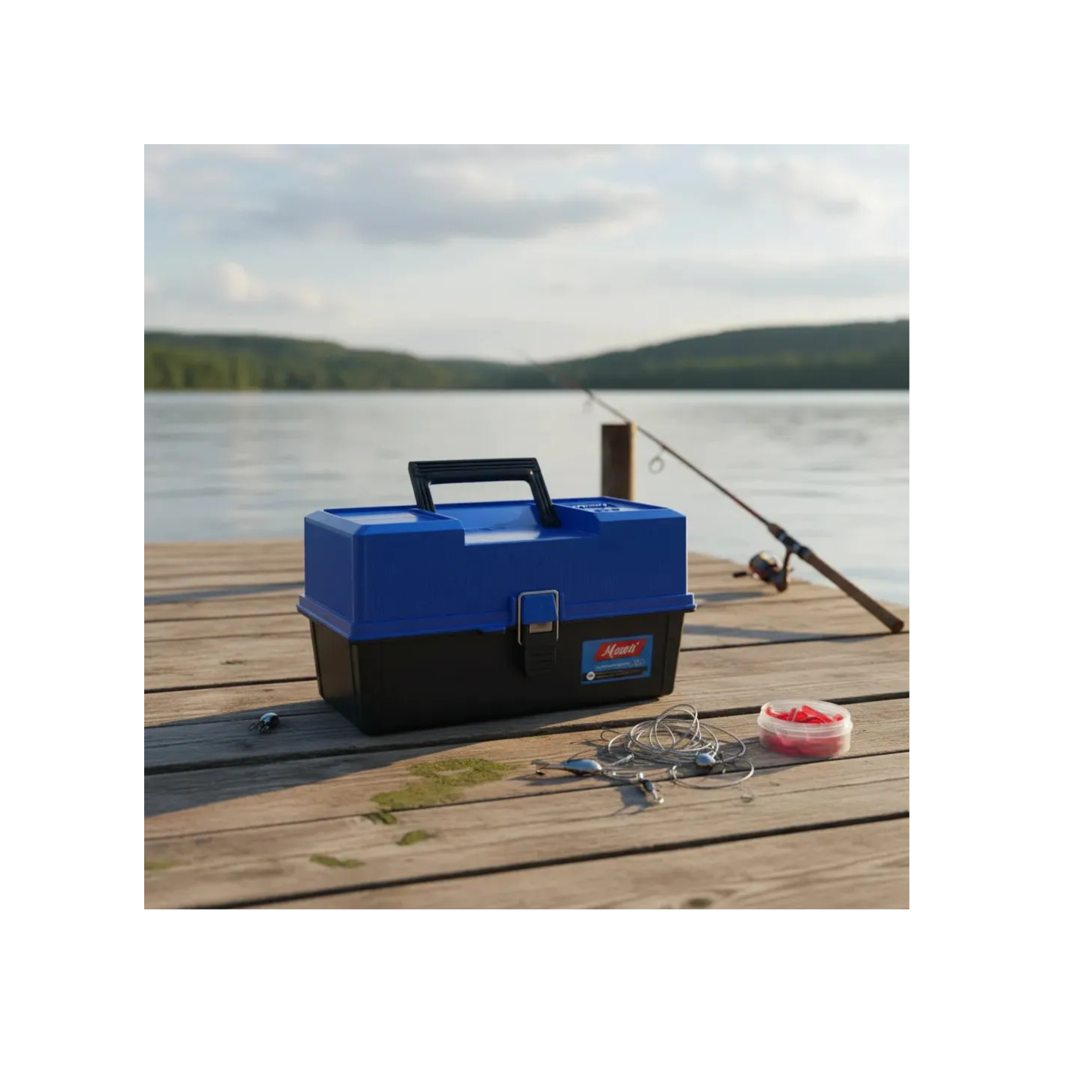 Caja De Pesca Mauri 350 L 2 Bandejas - Imagen 5