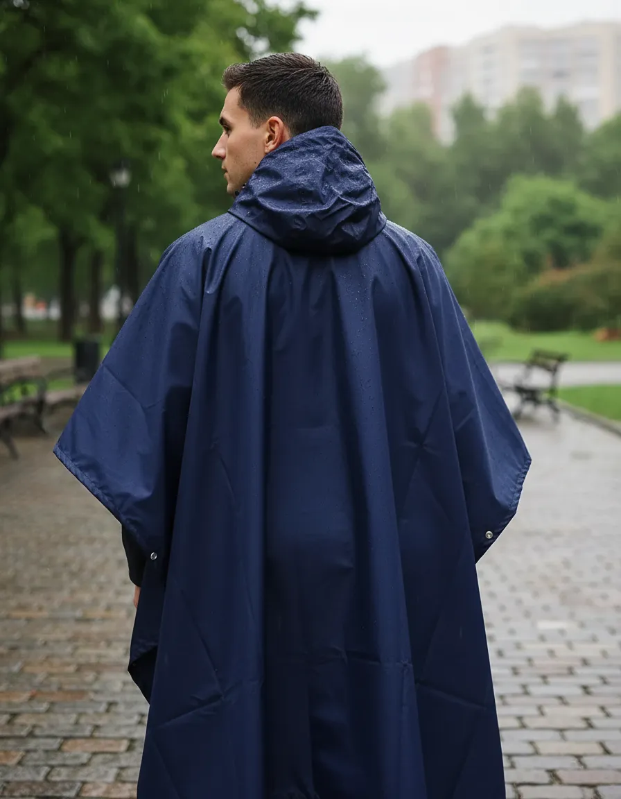 Poncho para lluvia.Pilotin Piloto Impermeable - Imagen 4