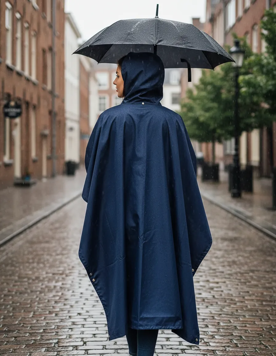 Poncho para lluvia.Pilotin Piloto Impermeable - Imagen 3