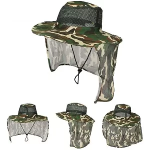 cubre nuca mosquitero respirable amplio