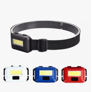 luz led vincha 3 modos de luz resistente