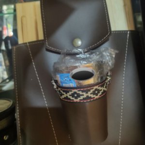 tabla cubiertos vaso estuche