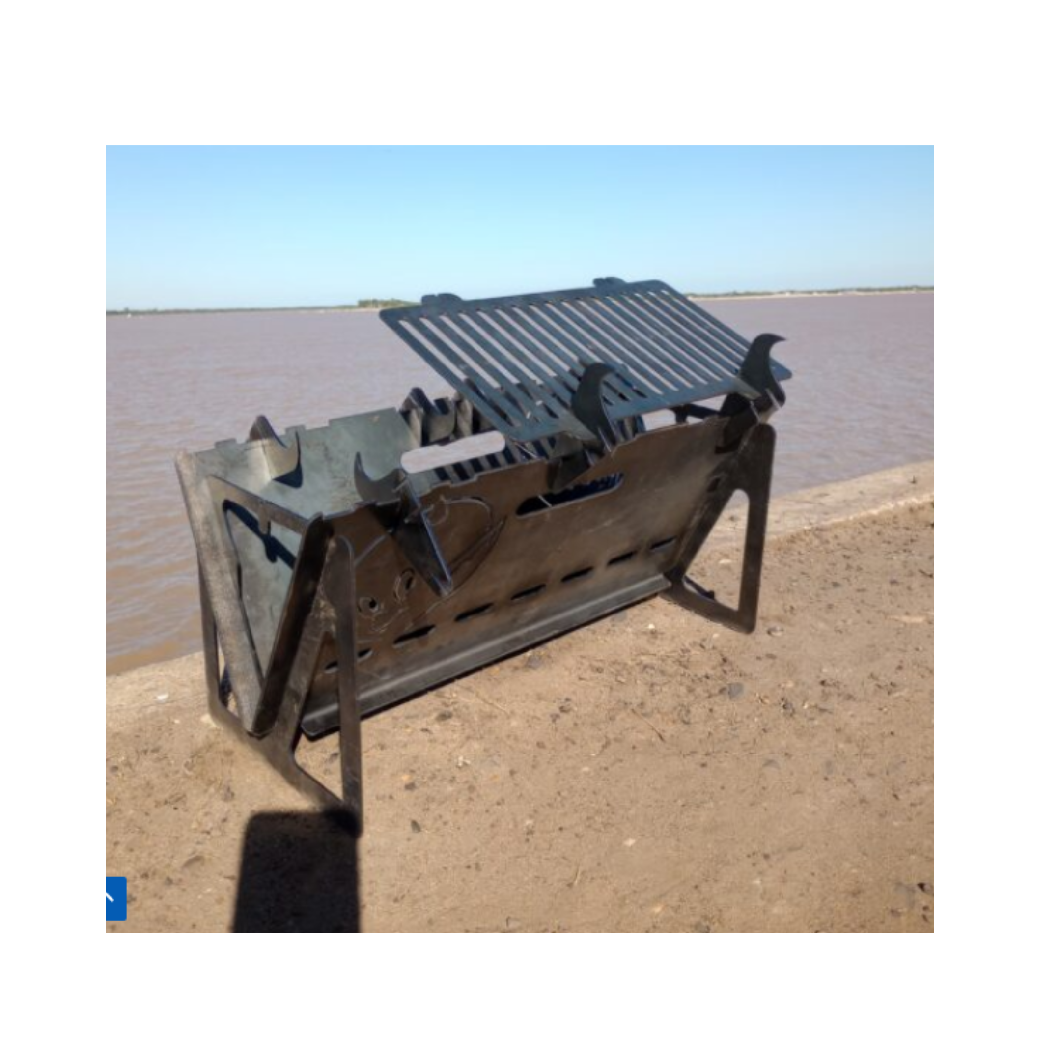 Fogonero, práctico para transportar ,sencillo de armar - Imagen 3