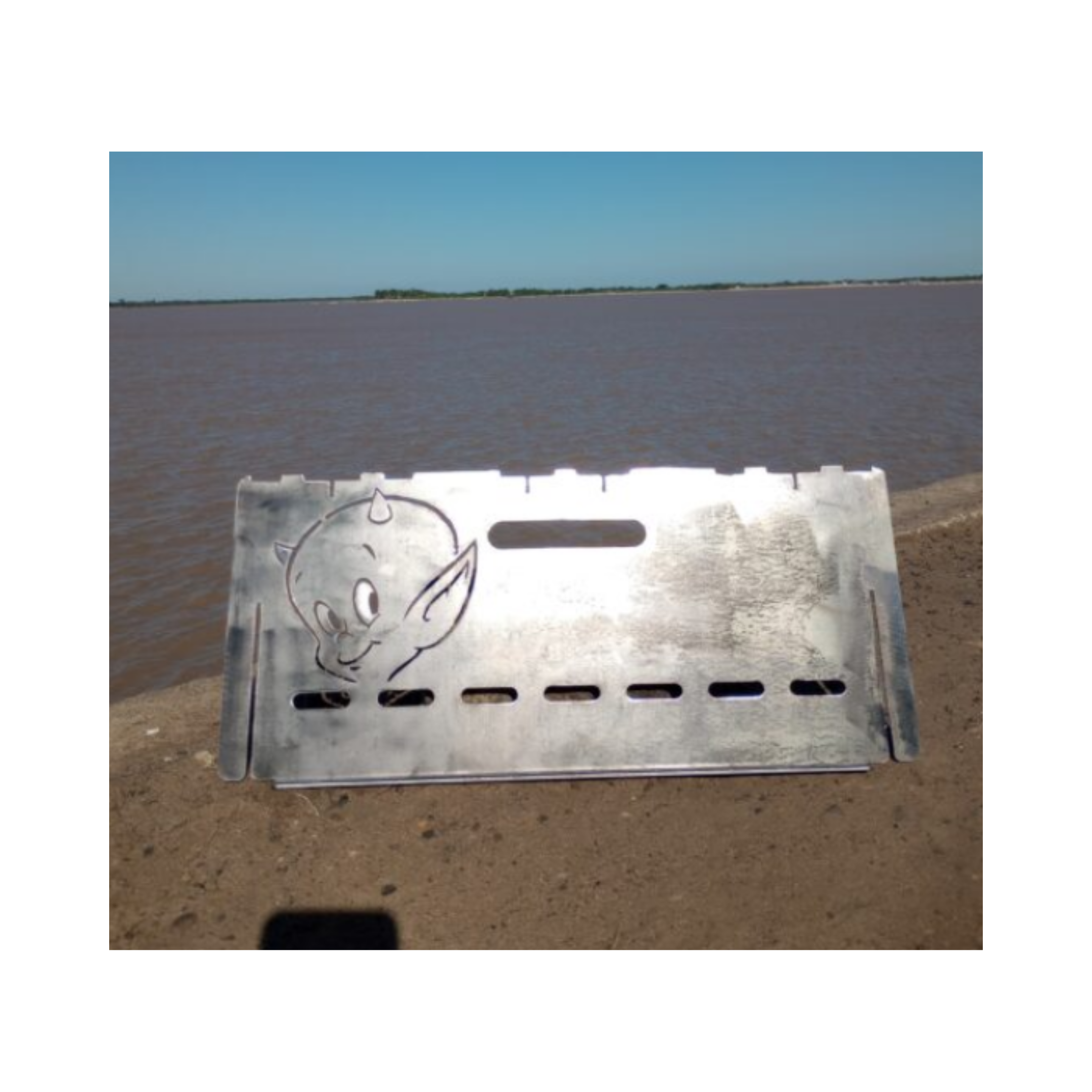 Fogonero, práctico para transportar ,sencillo de armar - Imagen 7