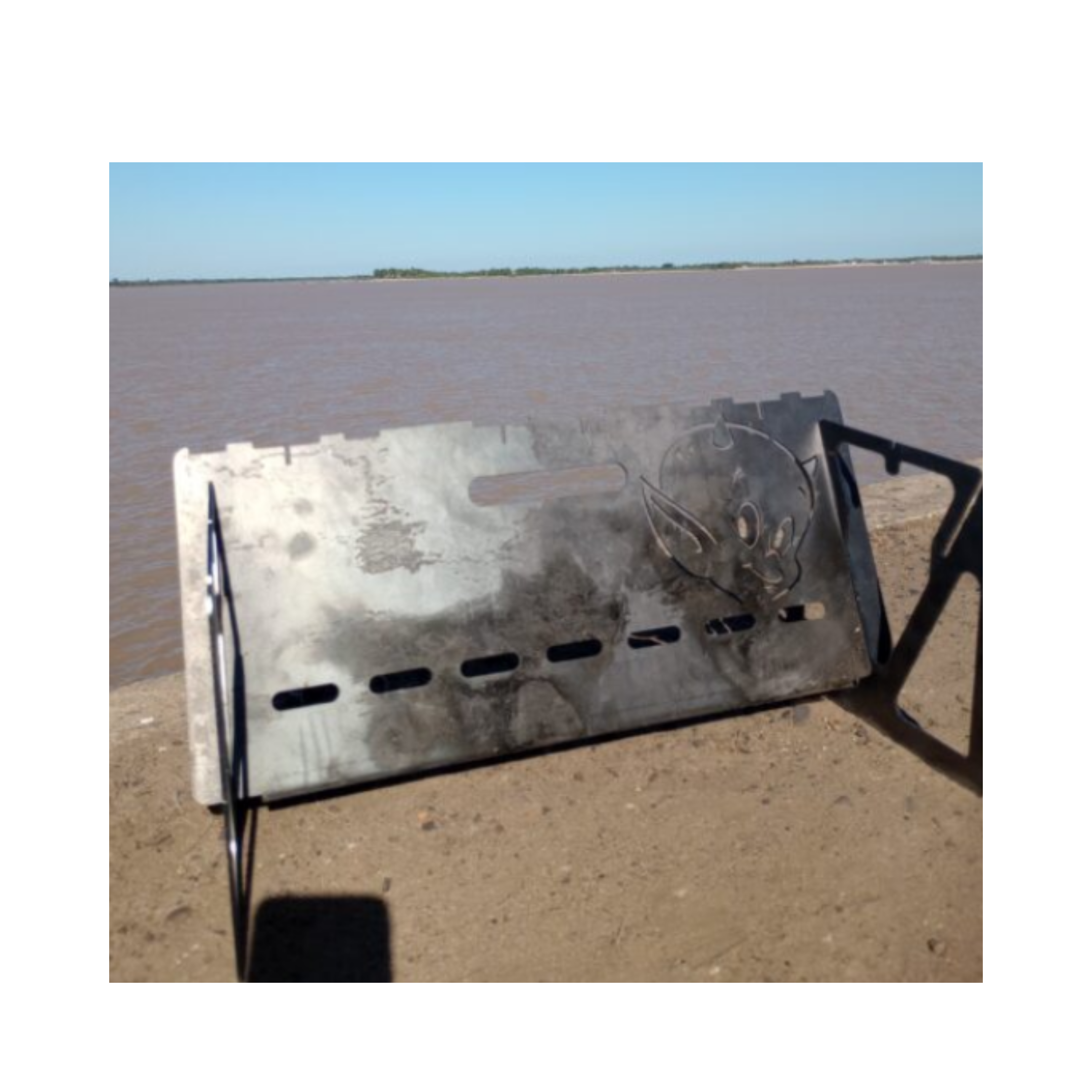 Fogonero, práctico para transportar ,sencillo de armar - Imagen 8