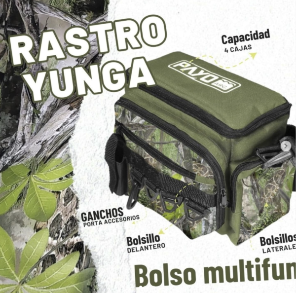 Bolso De Pesca Vadeo Payo + 4 Cajas Señuelos - Imagen 3