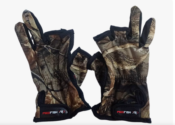 Guantes con antideslizante camuflados 3 dedos - Imagen 3