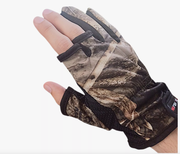 Guantes con antideslizante camuflados 3 dedos - Imagen 2