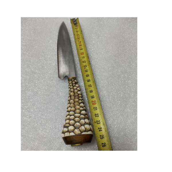 Cuchillo artesanal cabo mulita - Imagen 3