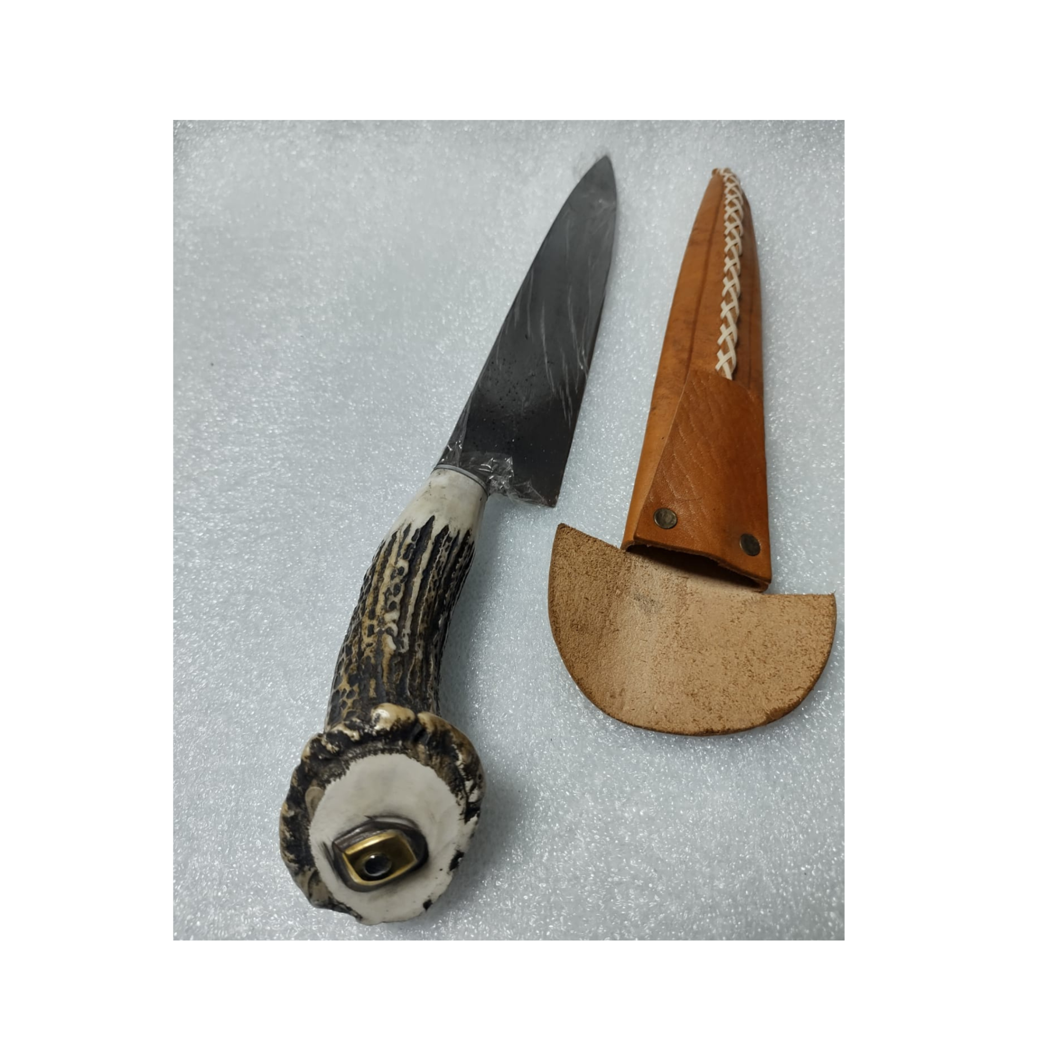 Cuchillo Artesanal de campo hoja de disco de arado
