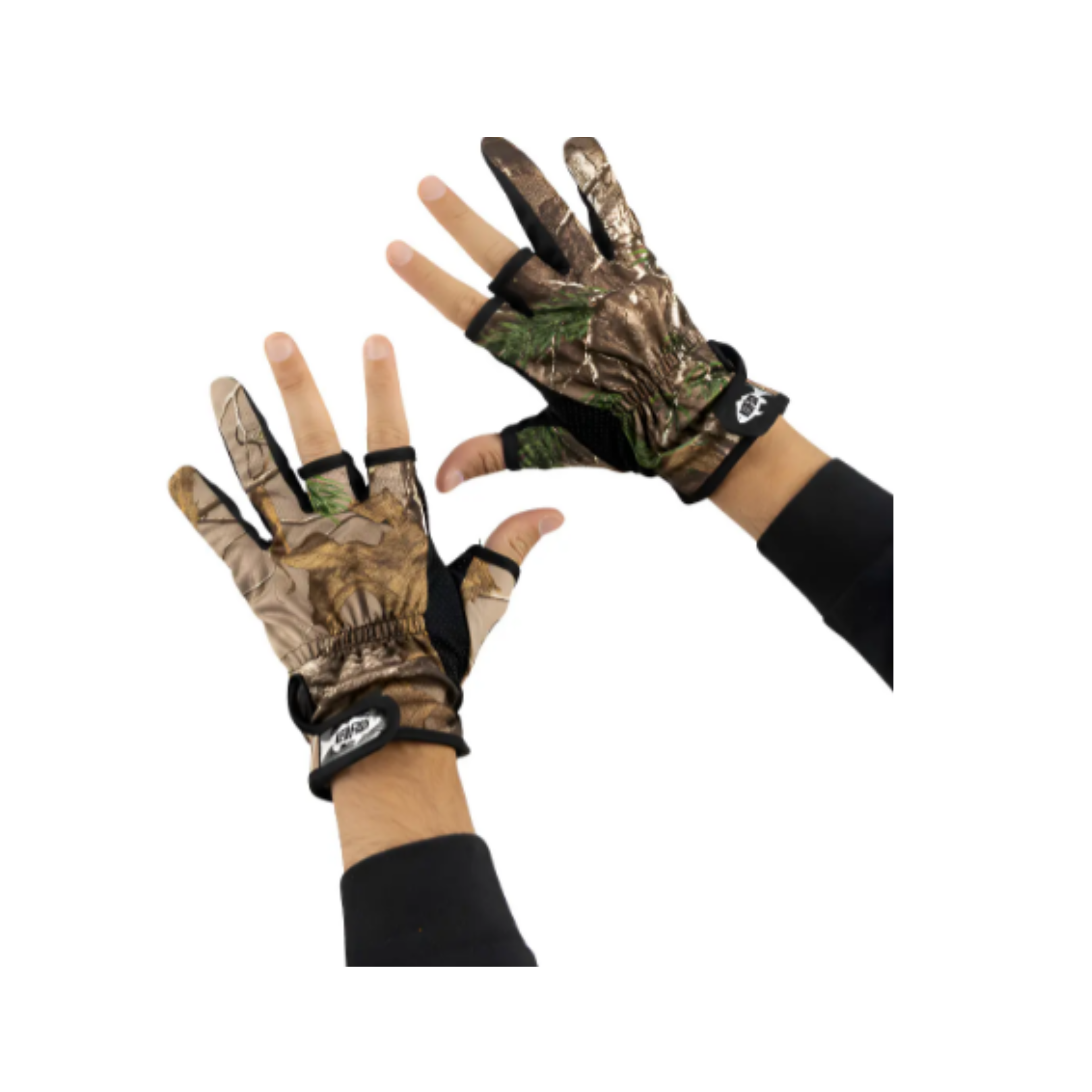 Guantes con antideslizante camuflados 3 dedos - Imagen 3