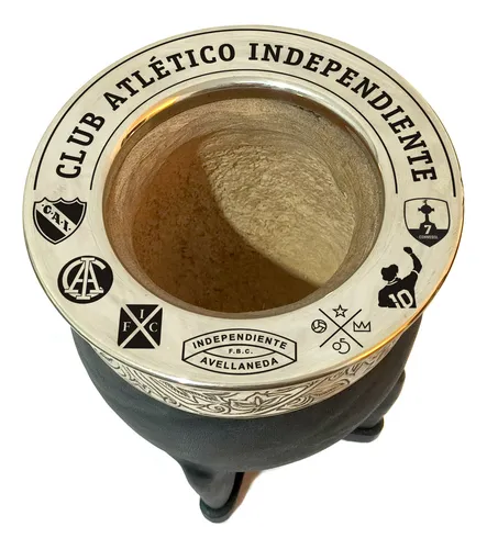 Mate Imperial alpaca Grabado R.C -N.O.B - Imagen 2