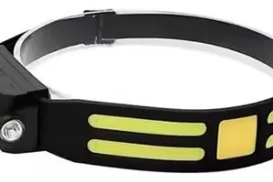 Linterna Minero Recargable Usb Sensor Led Pantalla Digital