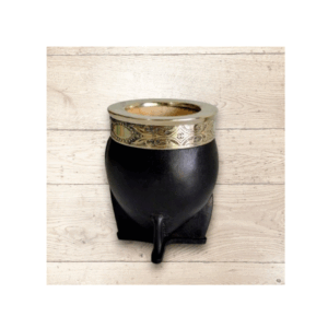 Mate imperial de calabaza con guarda y virola de acero