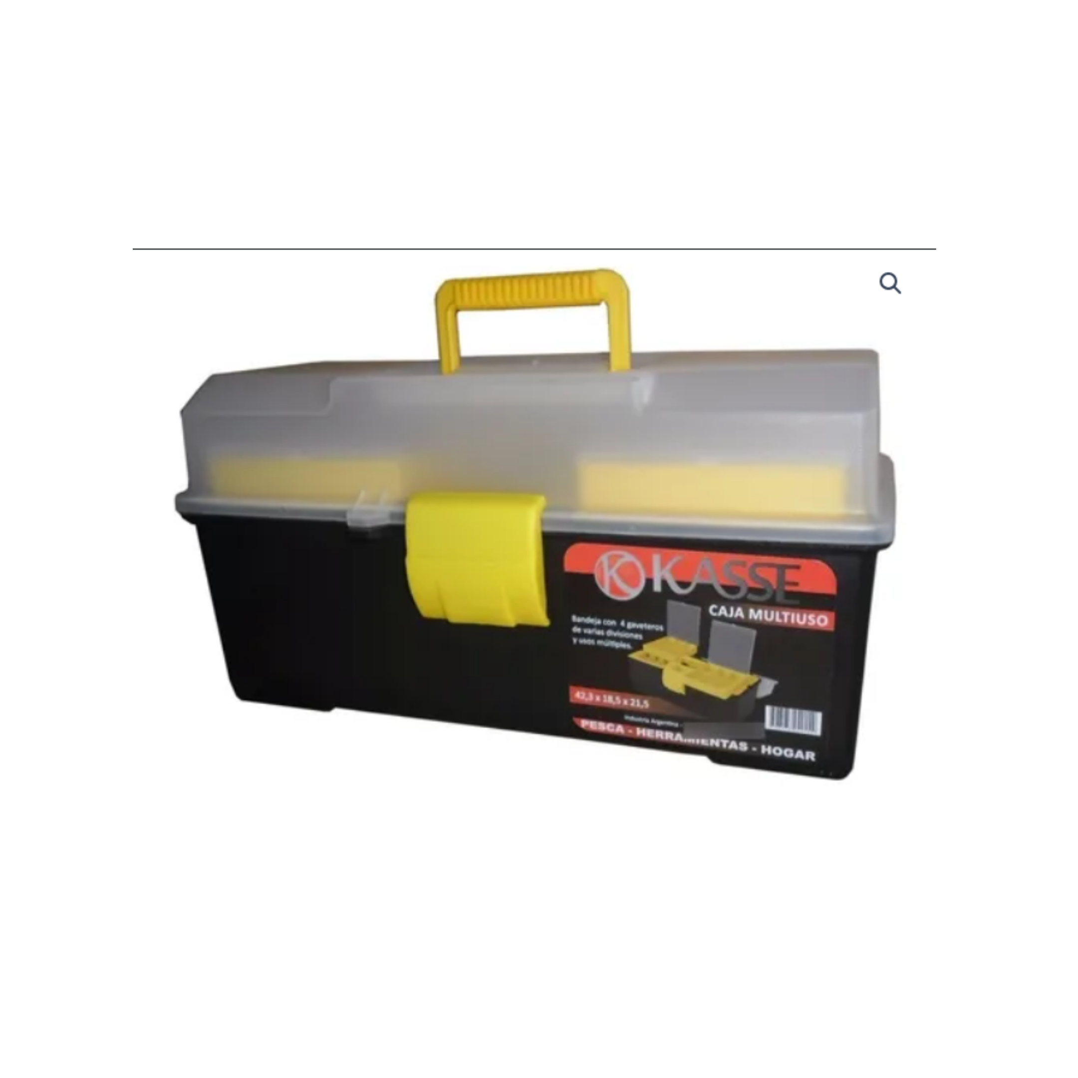 Caja De Pesca Herramientas Kasse Multiuso Con Gavetero - Imagen 3