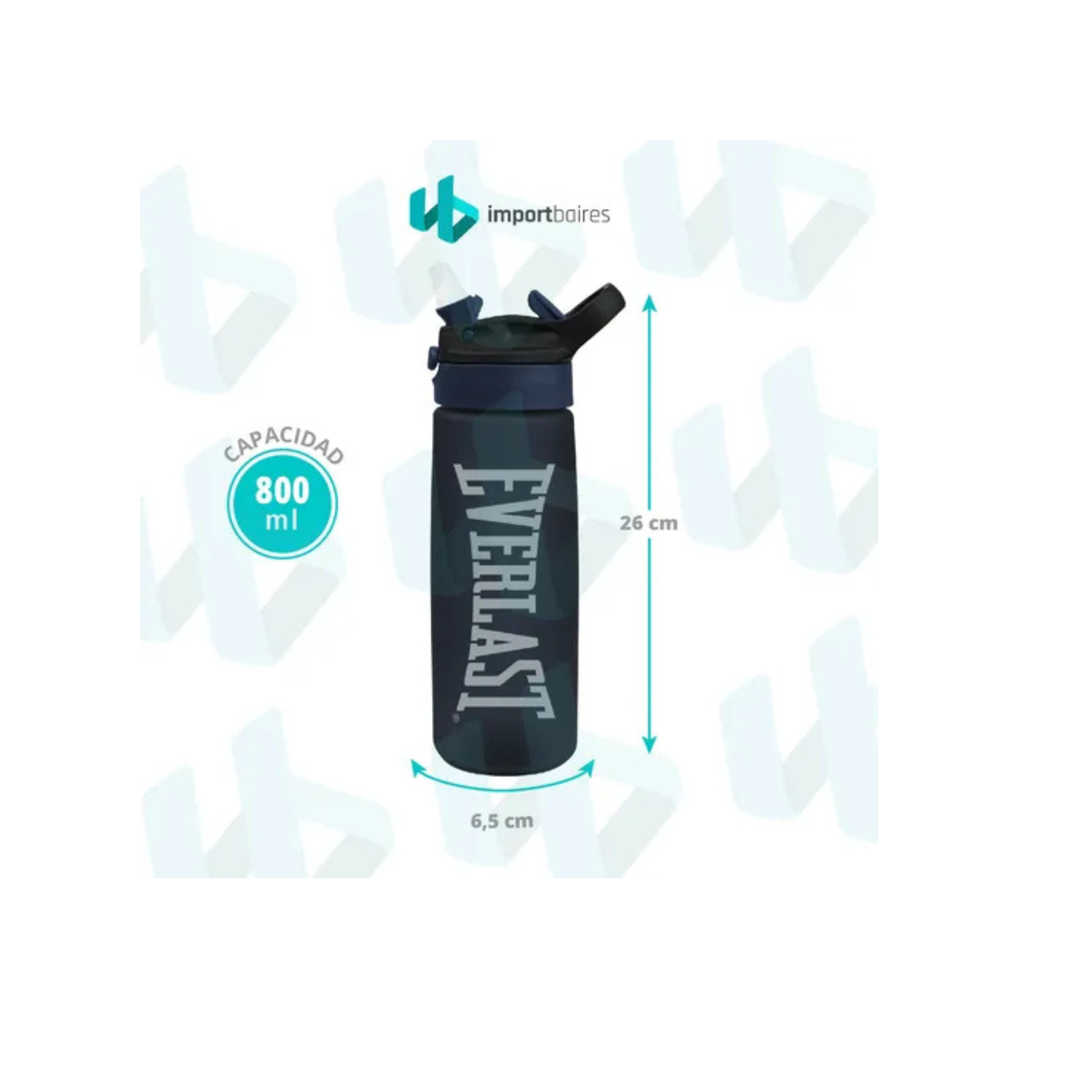 Botella Everlast Pico Retráctil PVC 800 ml - Imagen 2