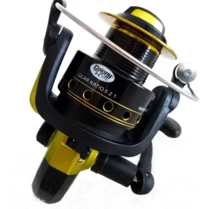 carrete metálico carrete extra 5+1 rulemanes