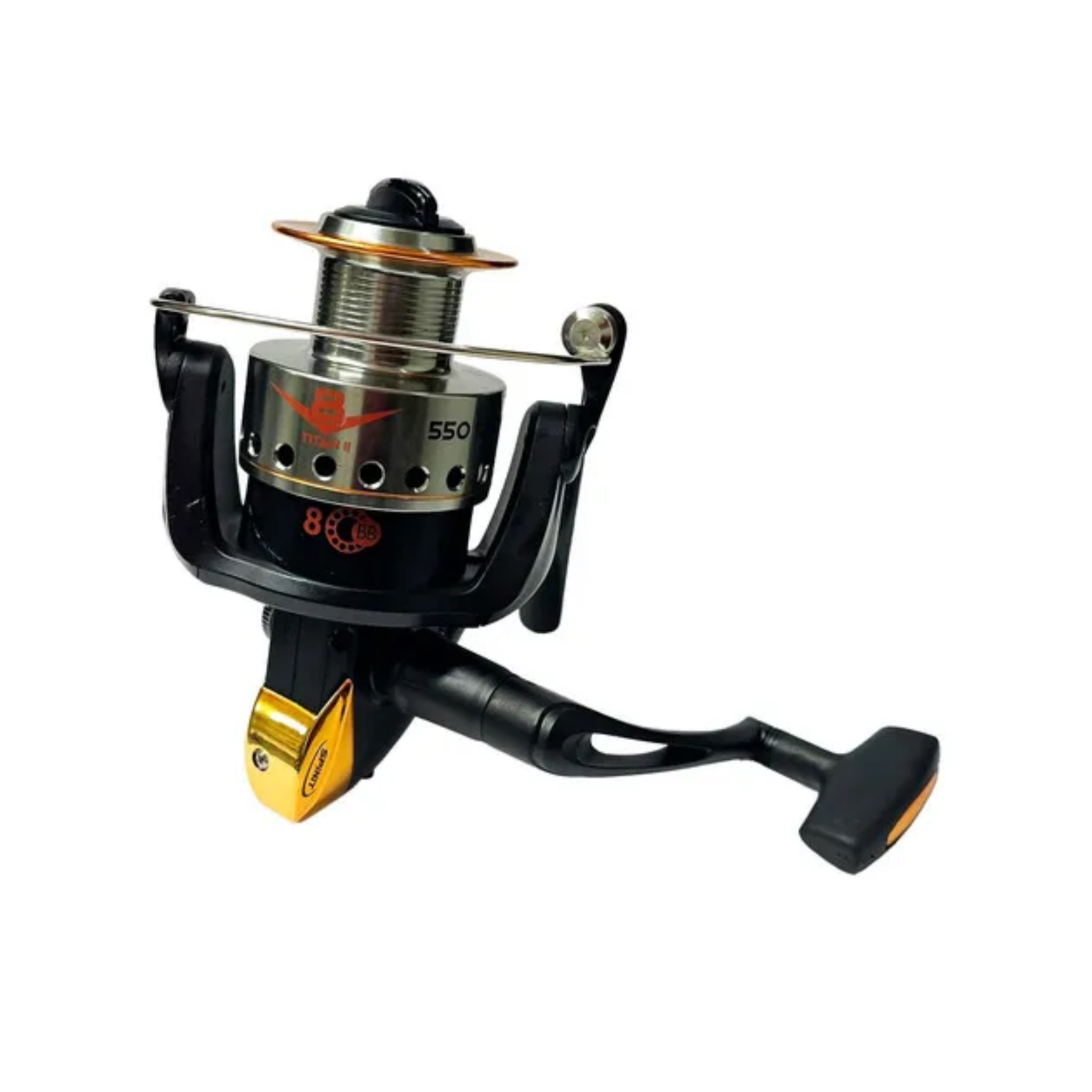 Cantidad de Rulemanes: 8 – Capacidad: 0.35mm/245M 0.45mm/150M – Carretel Extra de Grafito