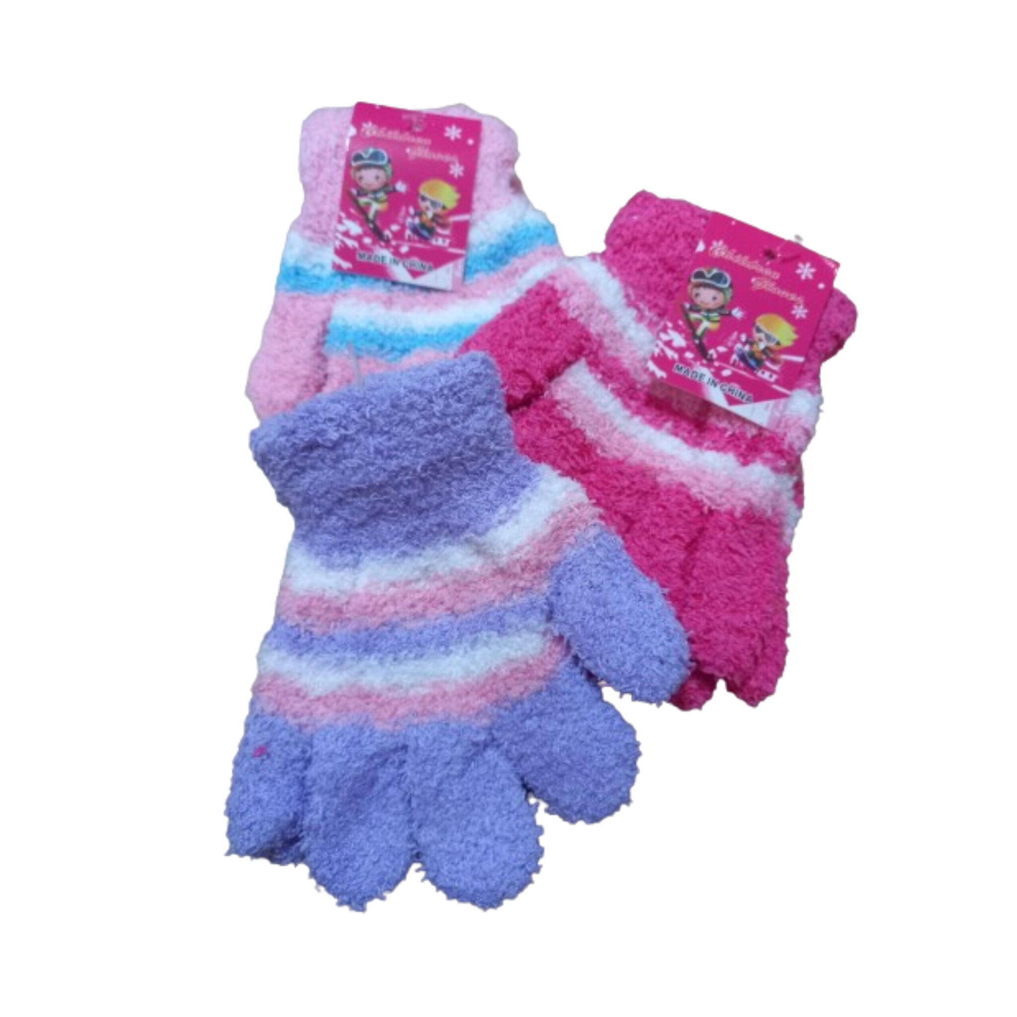 GUANTES NIÑO NIÑA INVIERNO LANA