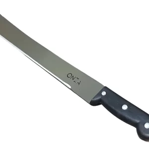 largo 50cm acero mango de plástico