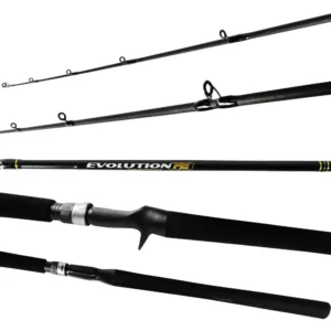 1 tramo carbono Libras: 8–17 lb Acción de lance: 7–20 g