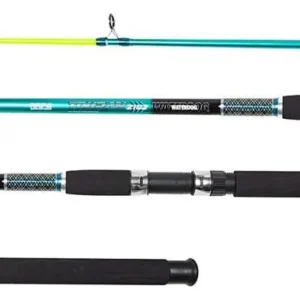 2 tramos fibra de vidrio 5 pasahilos