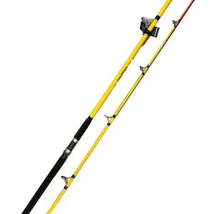 Caña Mystix Terex 1.80 mts 2 tramos Peso de la caña de pescar: 600 g Peso del señuelo: 250 g Resistencia: 250 grs Acción: Media Largo total:  1.80 mts La barra de la caña esta fabricada de fibra de vidrio. Posee un mango de eva. Las guías son de porcelana.