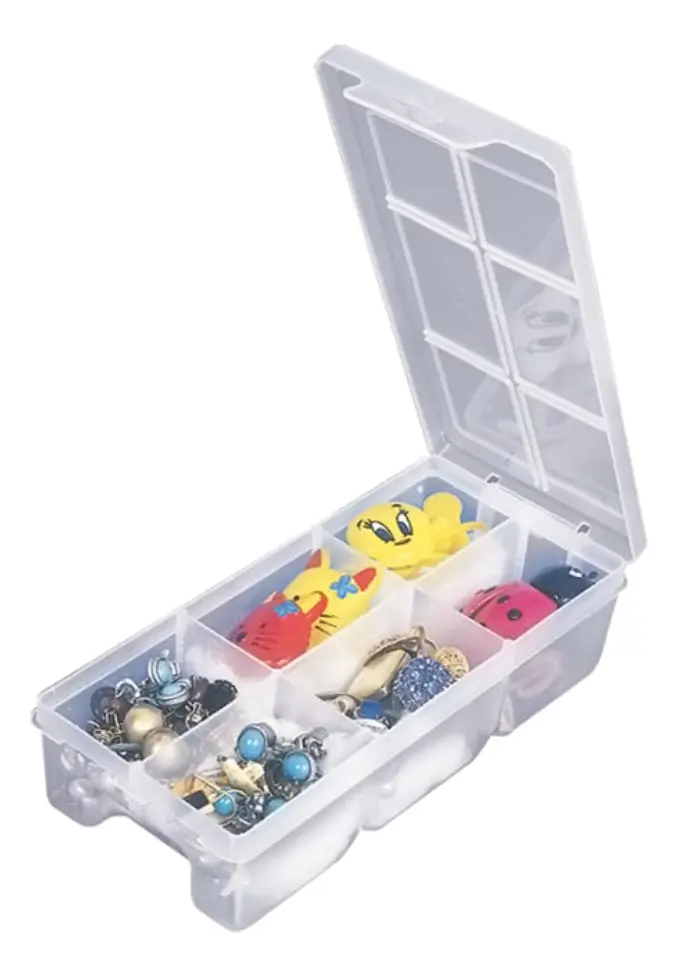 Gavetero Caja Organizador Herramientas Plástico 6 Div. - Imagen 5