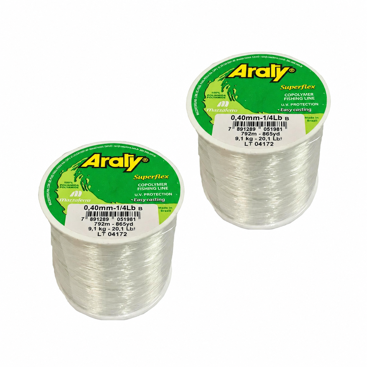 Tanza Nylon Monofilamento Araty 1/4 LB - Imagen 3