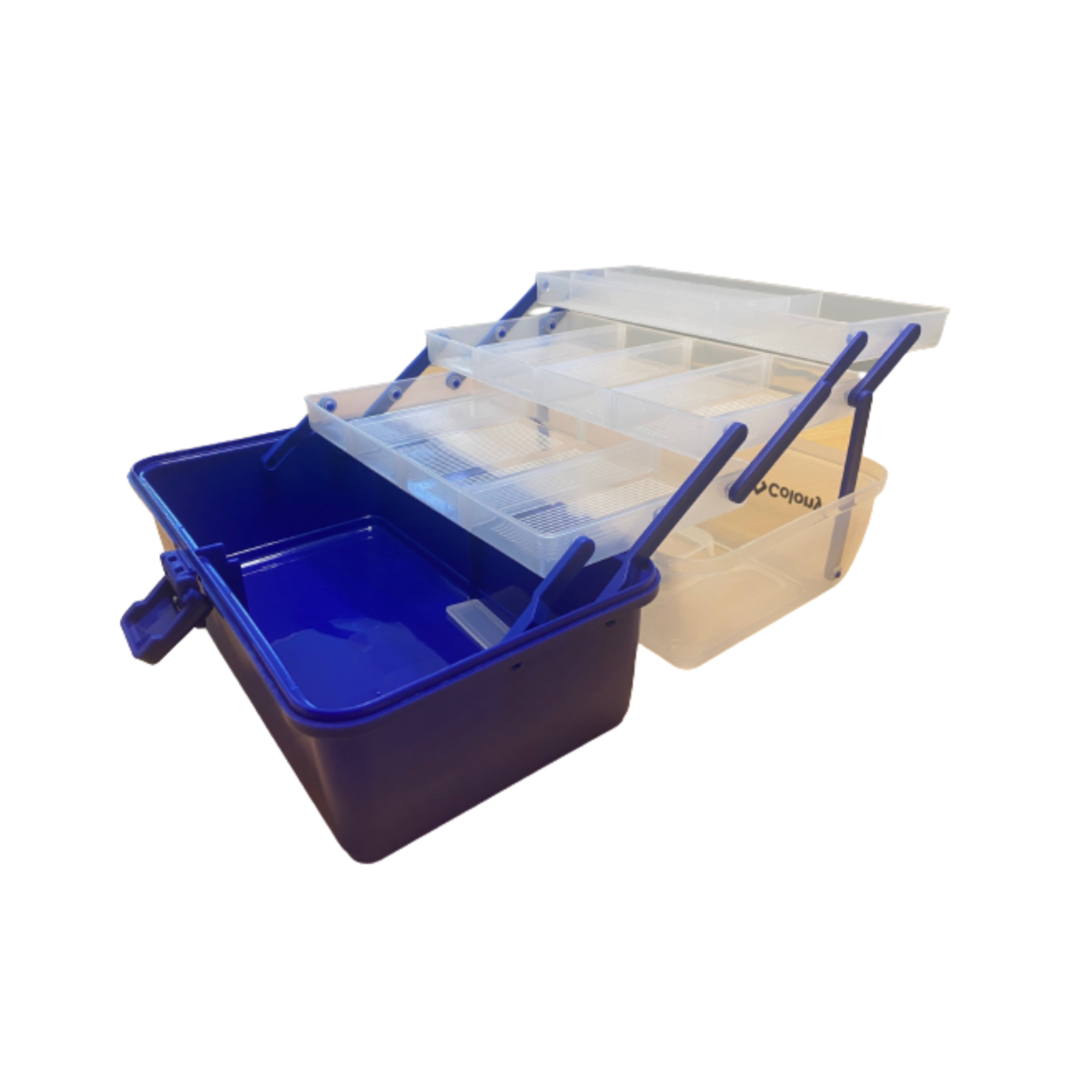 Caja de pesca Colony 3 bandejas con tapa acrílica - Imagen 3