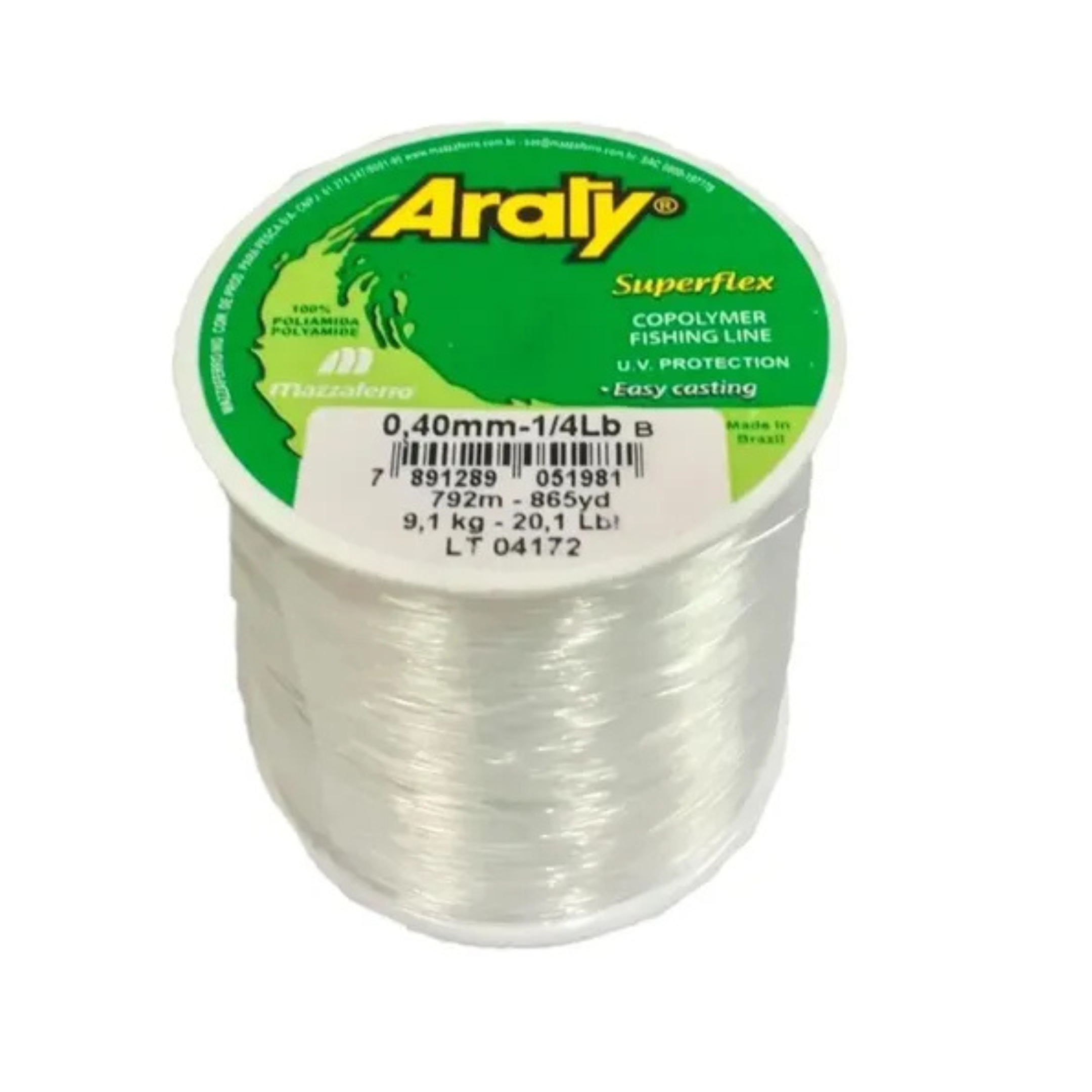 Tanza Nylon Monofilamento Araty 1/4 LB - Imagen 2