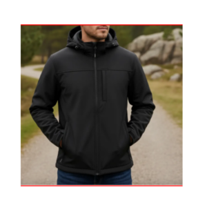 _ Color Negro _ campera térmica _ interior micro polar _ impermeable _ buenas terminaciones _ capucha desmontable _ velcro en mangas