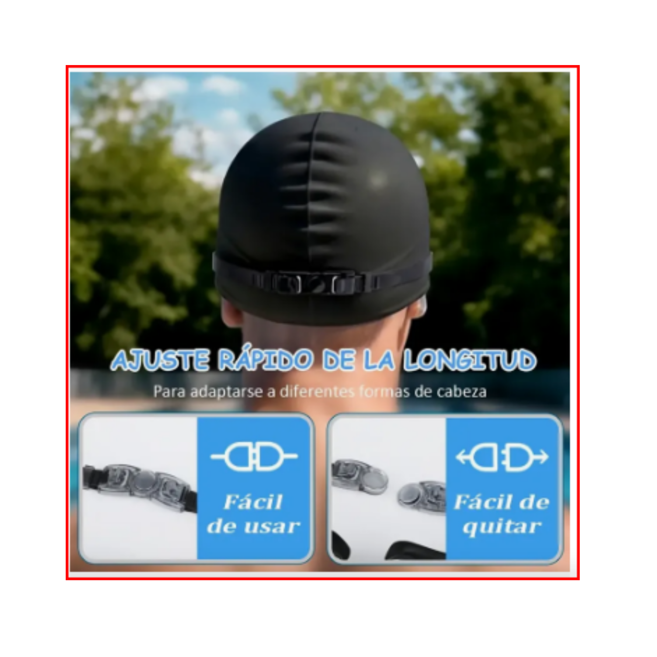 Antiparras gafas de natación - Imagen 2