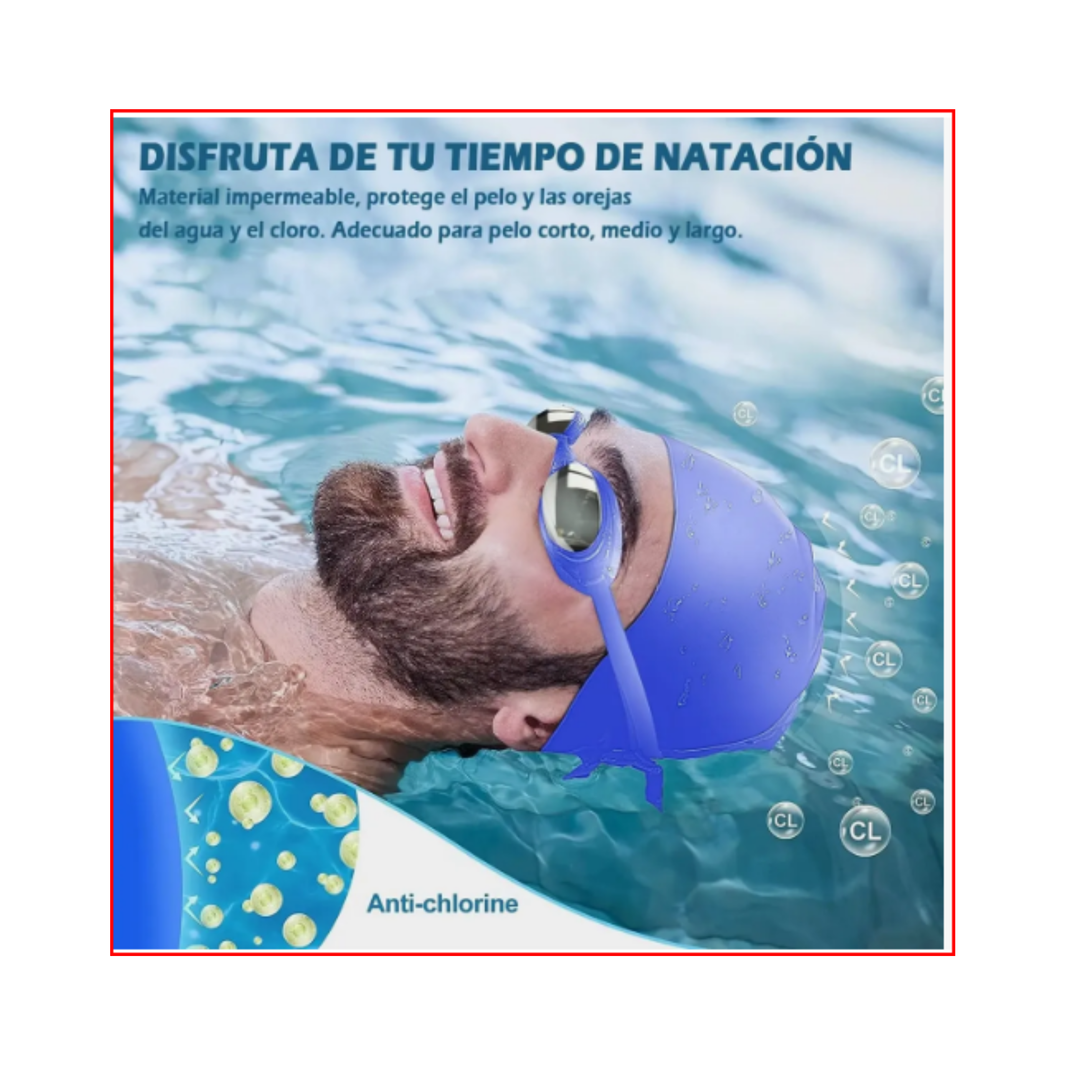 Antiparras gafas de natación - Imagen 4