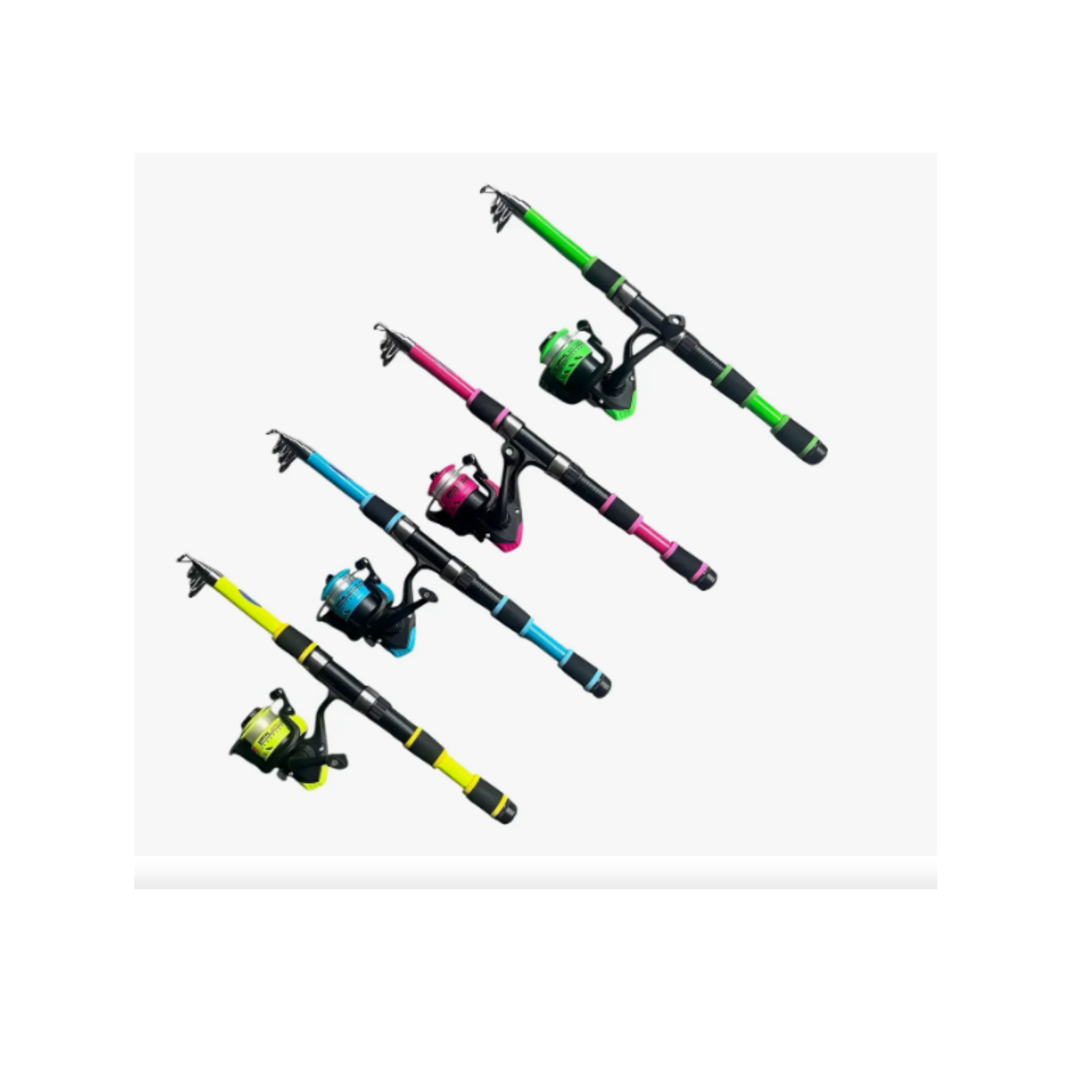 Combo de Pesca Mystix 1.80mts. Caña Telescópica + Reel