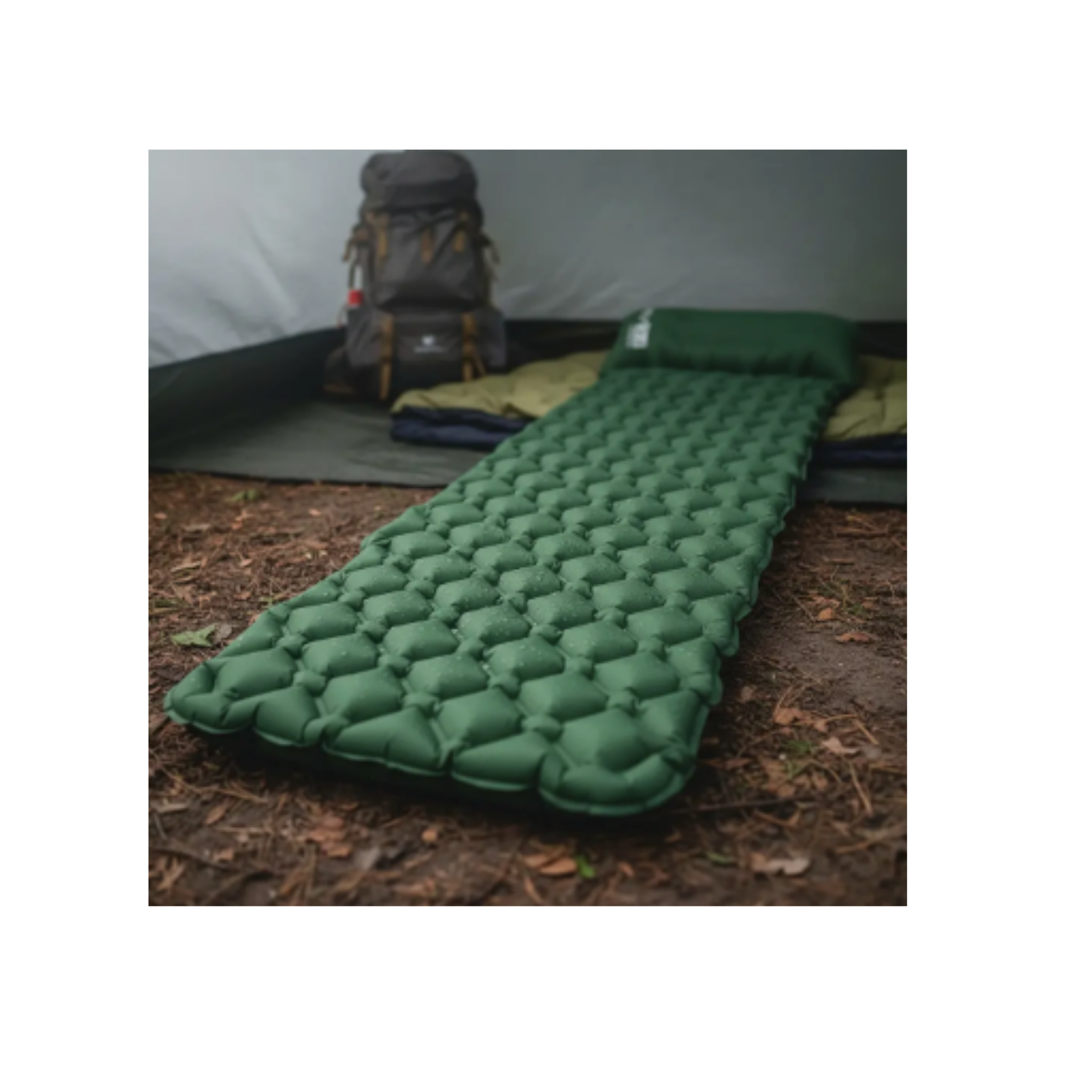 Colchoneta Inflable Ultraliviana Con Almohada - Imagen 4