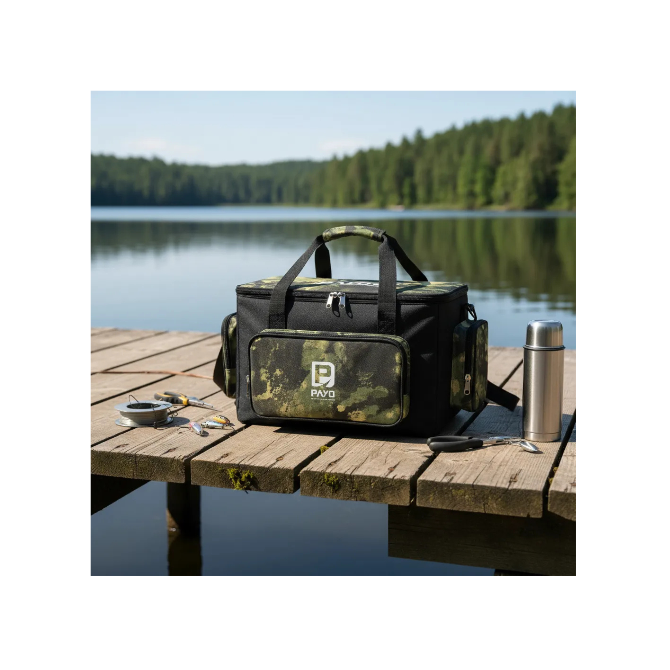 Bolso de pesca Payo Camuflado Grande - Imagen 3